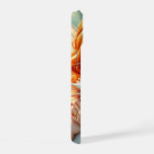 Pretty Red Haired Fairy with Dragon iPhone 15 Case (Rechterkant)