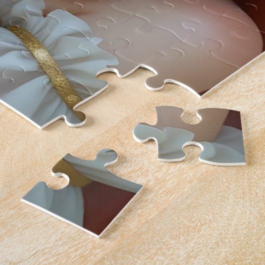 Pretty Red Haired Fairy with Dragon Legpuzzel (Zijkant)