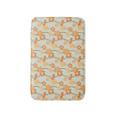 Pretty retro muted 1970s flowers badmat (Voorkant Verticaal)