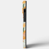 Pretty retro muted 1970s flowers Case-Mate iPhone case (Achterkant / Links)