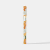 Pretty retro muted 1970s flowers iPhone hoesje (Rechterkant)