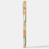 Pretty retro muted 1970s flowers iPhone hoesje (Linkerkant)