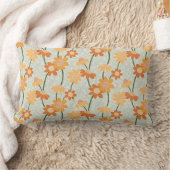 Pretty retro muted 1970s flowers kussen (Deken)