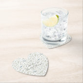 Pretty Romantic Blue Birds Bridal Shower Kartonnen Onderzetters (Insitu)