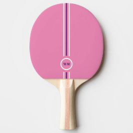 Pretty Roze en Paarse Ping Pong Bat Tafeltennisbatje