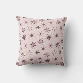 Pretty Roze Geo Sterren - patroon. Kussen