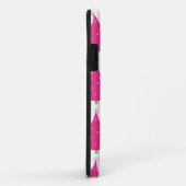 Pretty Roze Retro Kerstboom Patroon Case-Mate iPhone Case (Achterkant/rechts)