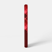 Pretty Ruby Red Plaid Monogram Telefoonhoes Samsung Galaxy Hoesje (Linkerkant)