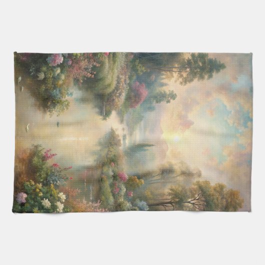 Pretty Scenic Lake Theedoek (Horizontaal)