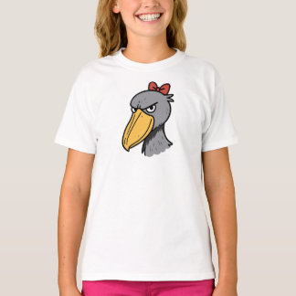 Pretty Shoebill Stork Bird T-shirt