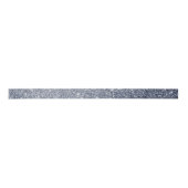 Pretty Silver Gray Glitter Style Design Satijnen Lint (Voorkant)