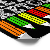 Pretty Sketchy Artist Drawing Humor Sketching Colo Poster (Hoek)