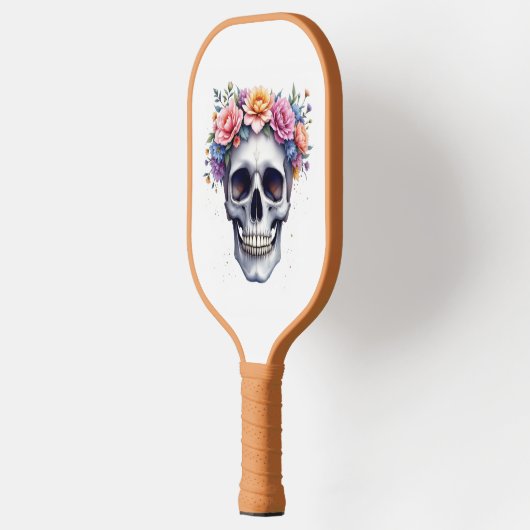 Pretty Skull Pickleball Paddle (Links)