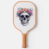 Pretty Skull Pickleball Paddle (Achterkant)
