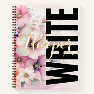 Pretty Soft Blush Florals Notitieboek