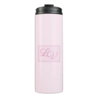 Pretty Soft Roze en Blush Thermal Bekertje