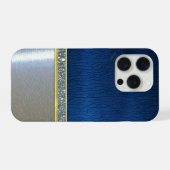 Pretty Sparkle Zilveren Design Hoes iPhone Hoesje (Achterkant horizontaal)