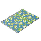 Pretty Spiral Notebook: Lilies of the Valley, Blue Notitieboek (Linkerzijde)