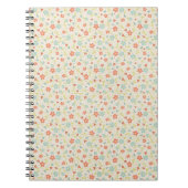 Pretty Spring Floral Pattern Notitieboek (Voorkant)