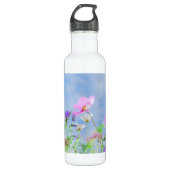 Pretty Spring Wild Flowers Waterfles (Voorkant)