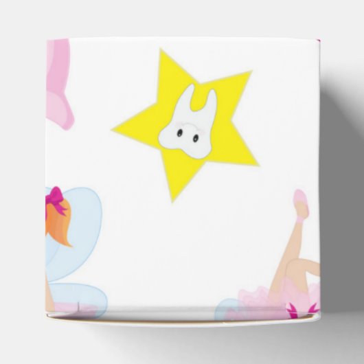 Pretty Tooth Fairy Magic Wand White Teeth Bedankdoosjes (Bovenkant)