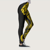 Pretty Trendy Luipaardprint Goud Leggings (Rechts)