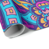 Pretty Vibrant Circle Cadeaupapier (Rol Hoek)