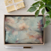 Pretty Vintage Florals & Hummingbird Decoupage Tissuepapier (Geschenk)