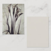 Pretty Vintage X-Ray Flowers Notitiekaartje (Voorkant / Achterkant)