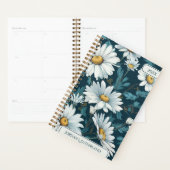 Pretty Watercolor Daisy Personalized Logo Planner (Display)