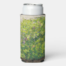 Pretty Watercolor Floral Bush Graphic Art Painting