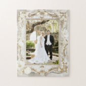 Pretty Wedding Personalized Photo Legpuzzel (Verticaal)