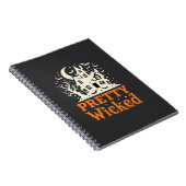 Pretty Wicked Halloween Haunted House_1 Notitieboek (Rechterzijde)