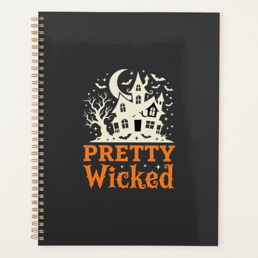 Pretty Wicked Halloween Haunted House_1 Planner (Voorkant)