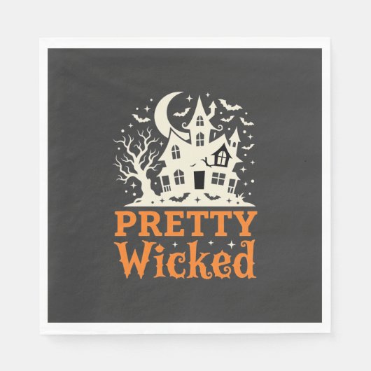 Pretty Wicked Halloween Haunted House_1 Servet (Voorkant)