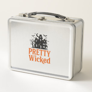 Pretty Wicked Vintage Halloween Geheime Huis T-shi