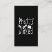 pretty wicked visitekaartje (Voorkant)