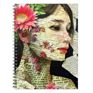 Pretty Woman Art Collage   Notitieboek
