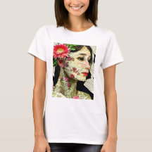 Pretty Woman Art Collage  