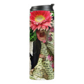Pretty Woman Art Collage Thermosbeker (Gedraaid links)