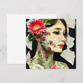 Pretty Woman Artcollage   (Voorkant / Achterkant)