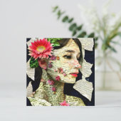 Pretty Woman Artcollage   (Staand voorkant)