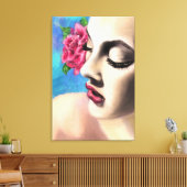 Pretty Woman Canvasprint Canvas Afdruk (Insitu (Woonkamer))