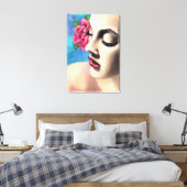 Pretty Woman Canvasprint Canvas Afdruk (Insitu (Slaapkamer))