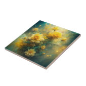Pretty Yellow Flowers  Tegeltje (Zijkant)