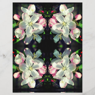 PrettyCrabapple Blossom Scrapbook Paper