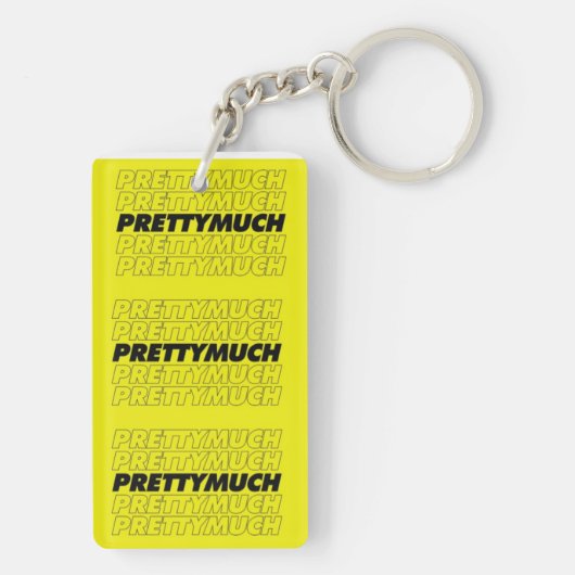 PRETTYMUCH-Sleutelhanger Sleutelhanger (achterkant)