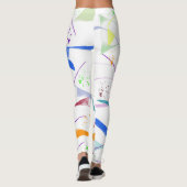 Pretvormen en spatjes leggings (Achterkant)