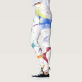 Pretvormen en spatjes leggings (Links)