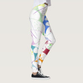 Pretvormen en spatjes leggings (Rechts)